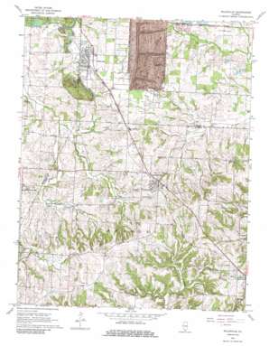 Willisville USGS topographic map 37089h5