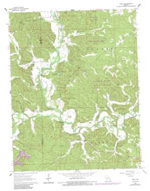 Gipsy USGS topographic map 37090b2