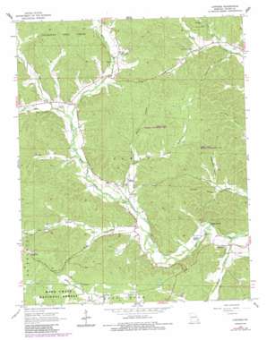 Lowndes topo map