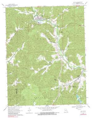 Des Arc USGS topographic map 37090c6