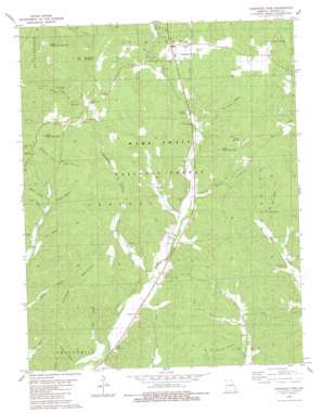 Cherokee Pass USGS topographic map 37090d3