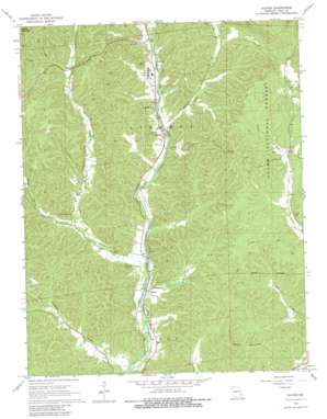 Glover USGS topographic map 37090d6