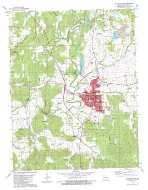 Fredericktown USGS topographic map 37090e3