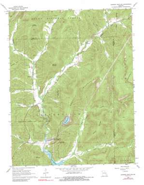 Johnson Shut-Ins topo map