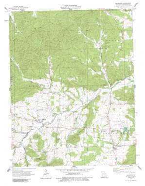Belgrade USGS topographic map 37090g7