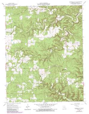 Alley Spring USGS topographic map 37091b5