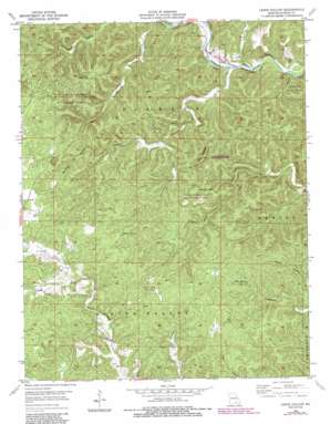 Lewis Hollow USGS topographic map 37091c5