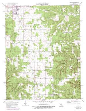 Licking USGS topographic map 37091d7