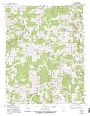 Anutt USGS topographic map 37091f6
