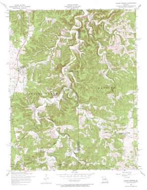 Edgar Springs USGS topographic map 37091f7