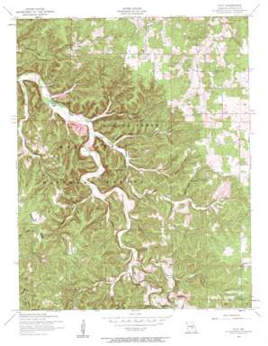 Flat USGS topographic map 37091f8