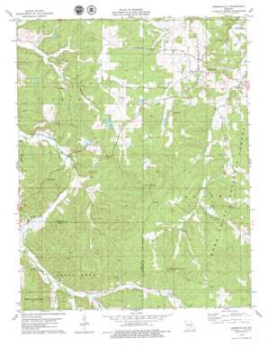 Cherryville USGS topographic map 37091g3