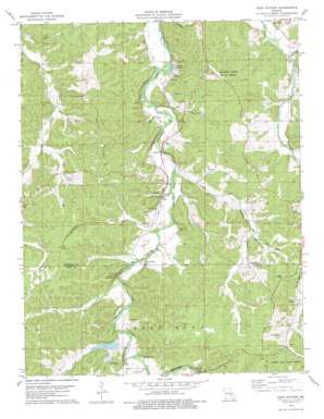 Cook Station topo map