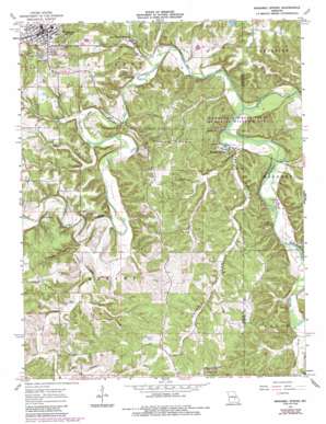 Maramec Spring USGS topographic map 37091h5