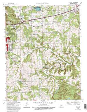Dillon USGS topographic map 37091h6