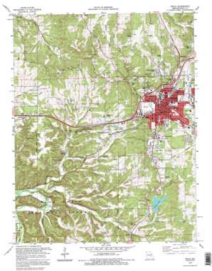 Rolla USGS topographic map 37091h7