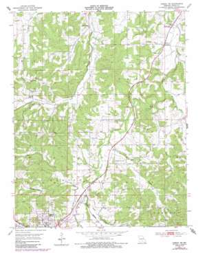 Cabool NE USGS topographic map 37092b1