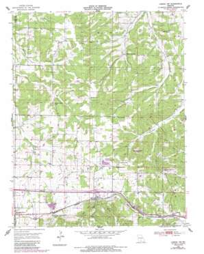 Cabool NW USGS topographic map 37092b2