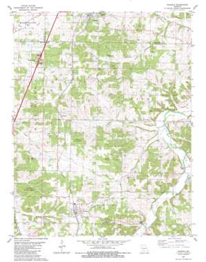 Niangua USGS topographic map 37092d7