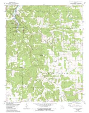 Bennett Springs USGS topographic map 37092f7