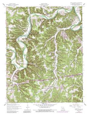 Ozark Springs USGS topographic map 37092g3