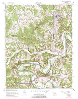 Richland USGS topographic map 37092g4