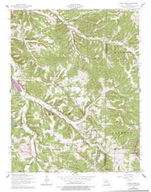 Conns Creek USGS topographic map 37092h4