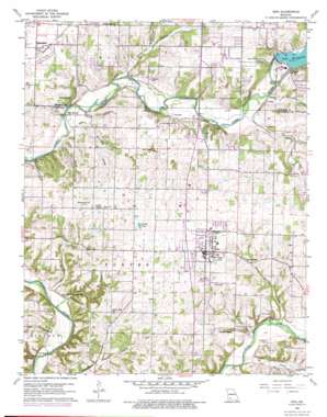 Nixa USGS topographic map 37093a3