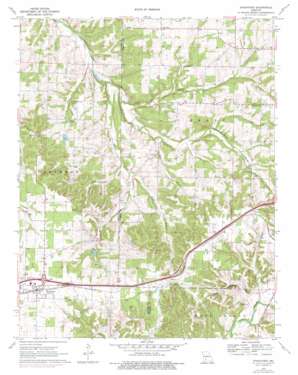 Strafford USGS topographic map 37093c1