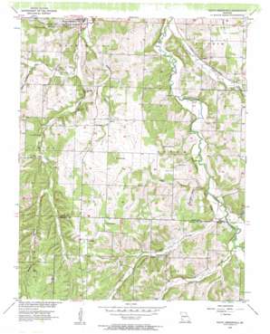 South Greenfield topo map
