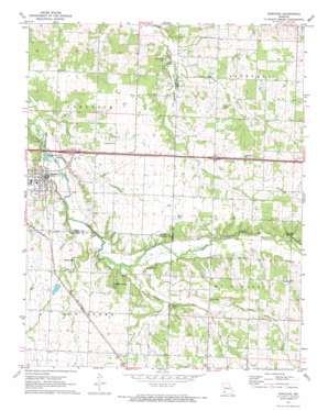 Sarcoxie USGS topographic map 37094a1