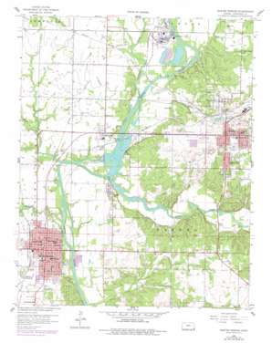 Baxter Springs USGS topographic map 37094a6
