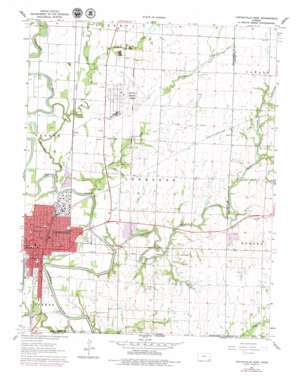 Coffeyville East USGS topographic map 37095a5