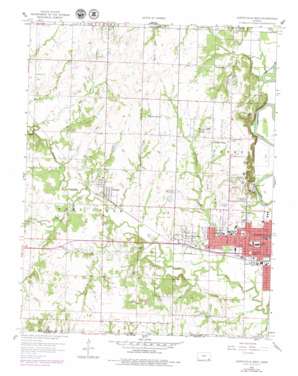 Coffeyville West USGS topographic map 37095a6