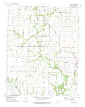 Labette USGS topographic map 37095b2