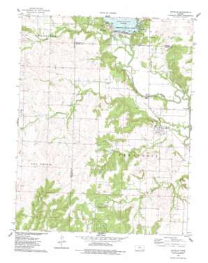 Coyville USGS topographic map 37095f8