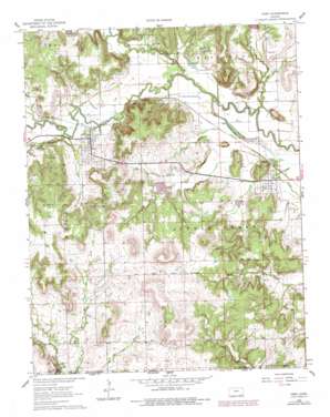 Chautauqua USGS topographic map 37096a1