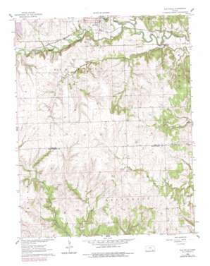 Elk Falls topo map