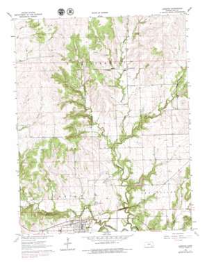 Fall River USGS topographic map 37096d1