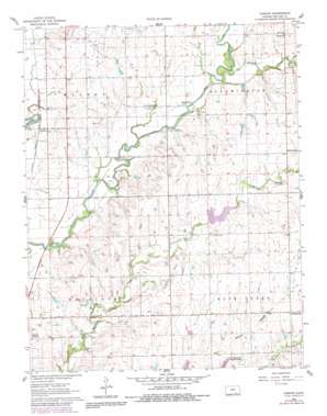 Gordon USGS topographic map 37096e8