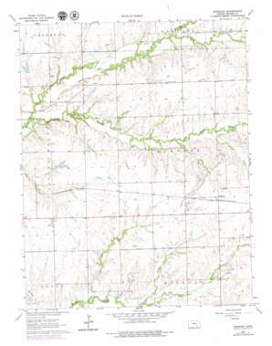 Keighley topo map