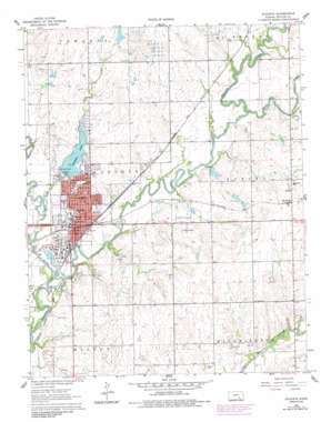 Augusta USGS topographic map 37096f8