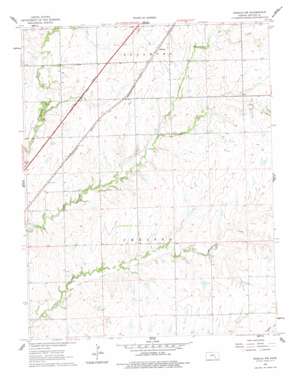 Rosalia Nw USGS topographic map 37096h6