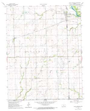 Geuda Springs USGS topographic map 37097a2