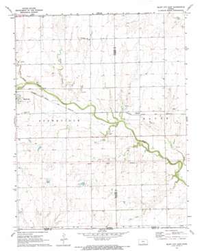 Bluff City East USGS topographic map 37097a7