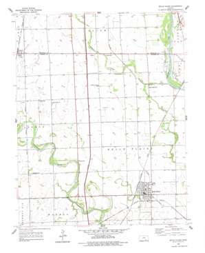 Belle Plaine USGS topographic map 37097d3