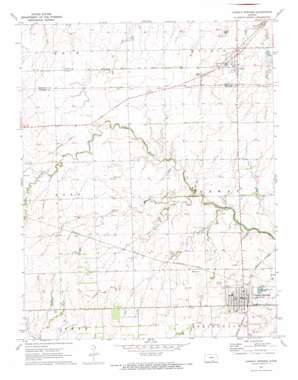 Conway Springs USGS topographic map 37097d6