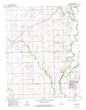 Douglass USGS topographic map 37097e1