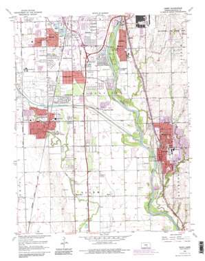 Derby USGS topographic map 37097e3