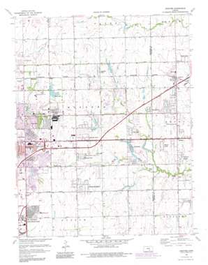 Andover USGS topographic map 37097f2